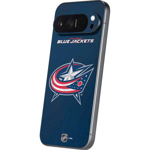 NHL Columbus Blue Jackets Distressed Pixel 9 Pro XL Skin